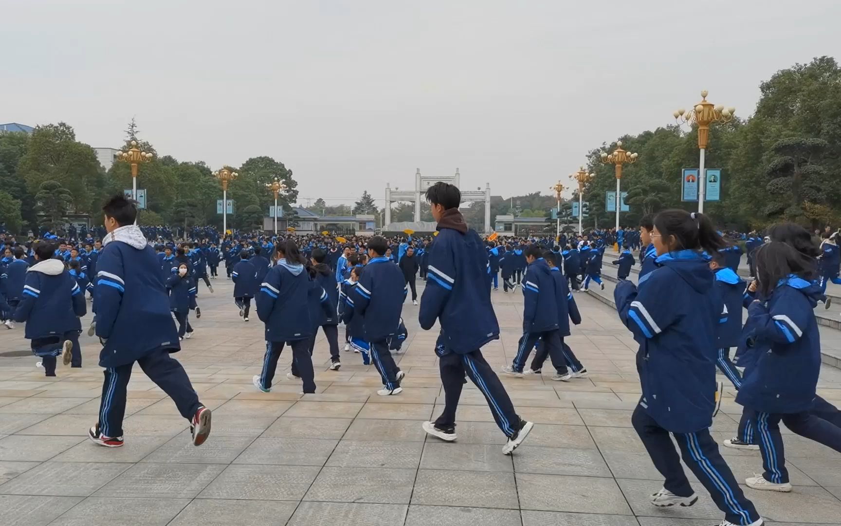 2023年枝江一中消防宣传月启动仪式