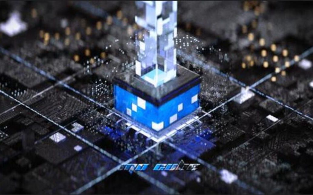 c4d教程这么科幻炫酷芯片场景效果还不快盘它