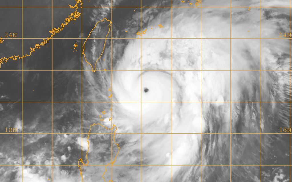 【卫星云图动画】西北太平洋台风森拉克sinlaku(2008)