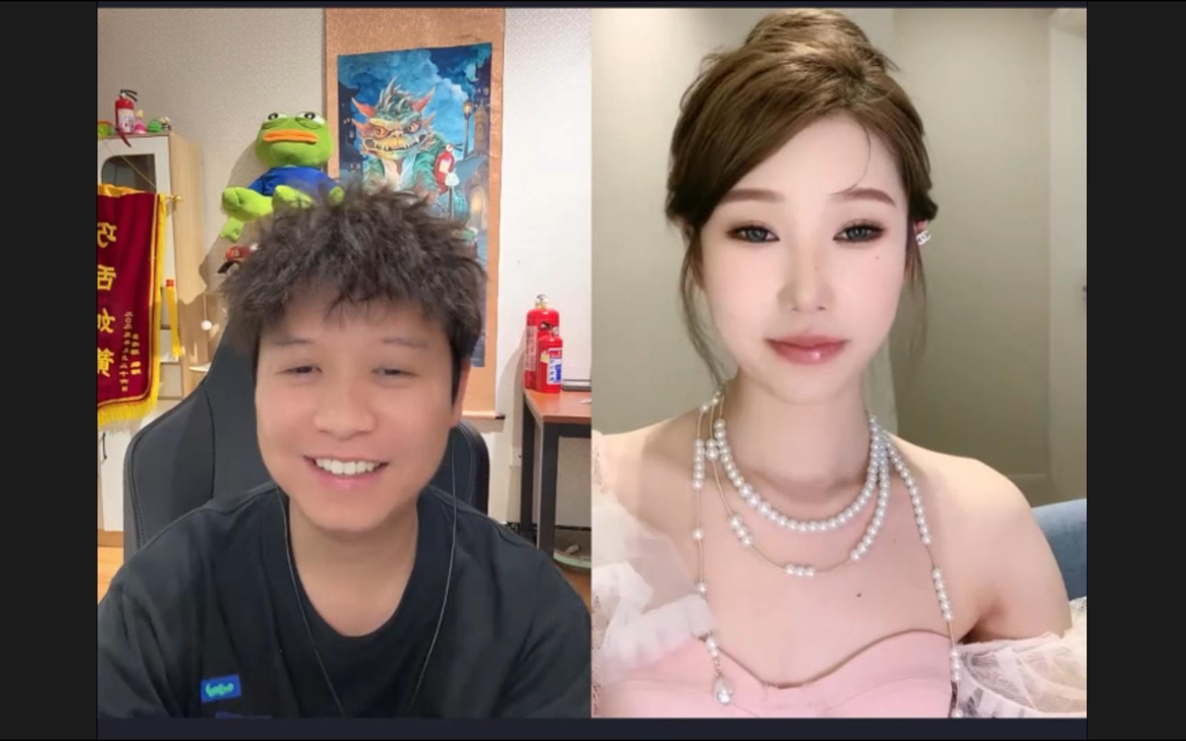 【龙斯基】超级抽象女主播给龙哥干破防了