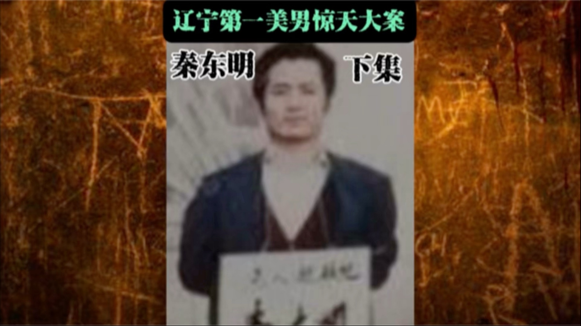 下集丨辽宁第一美男的惊天大案