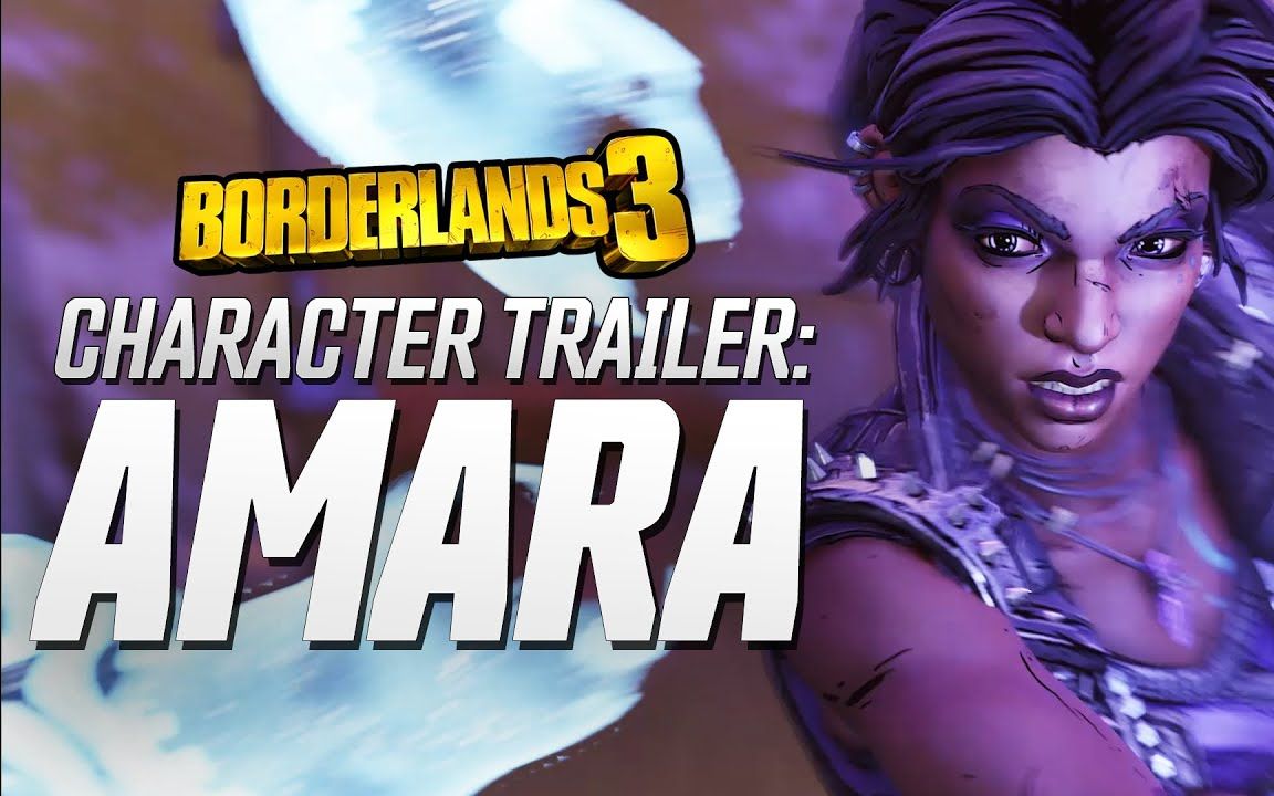 《无主之地3》阿玛拉角色预告片:"渴望着战斗"