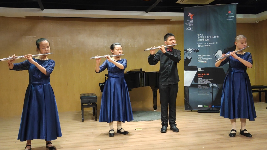 【爱笛生长笛四重奏】之维瓦尔第《春》蒋元涛 杨阳 汪嘉俞 张雨馨