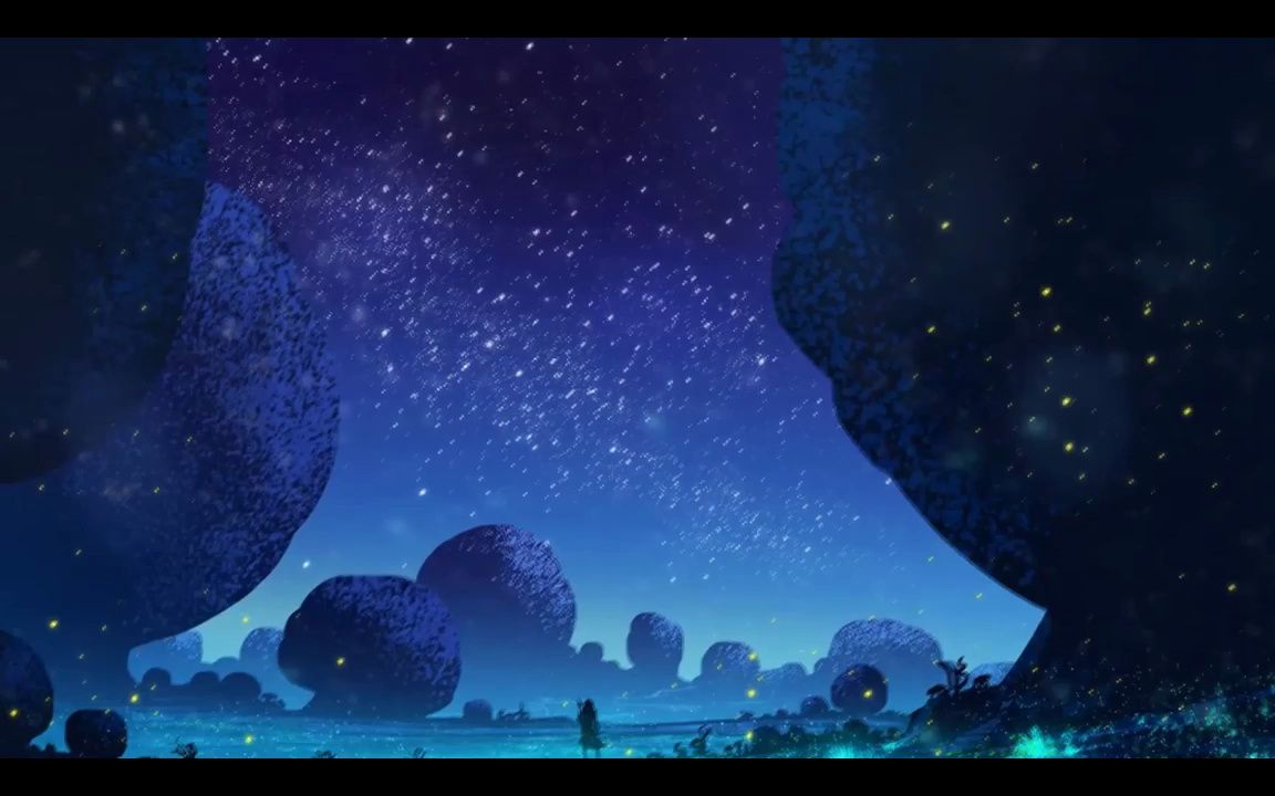 希望梦幻二次元歌舞表演节日节目少儿童演出大屏幕舞台led视频背景