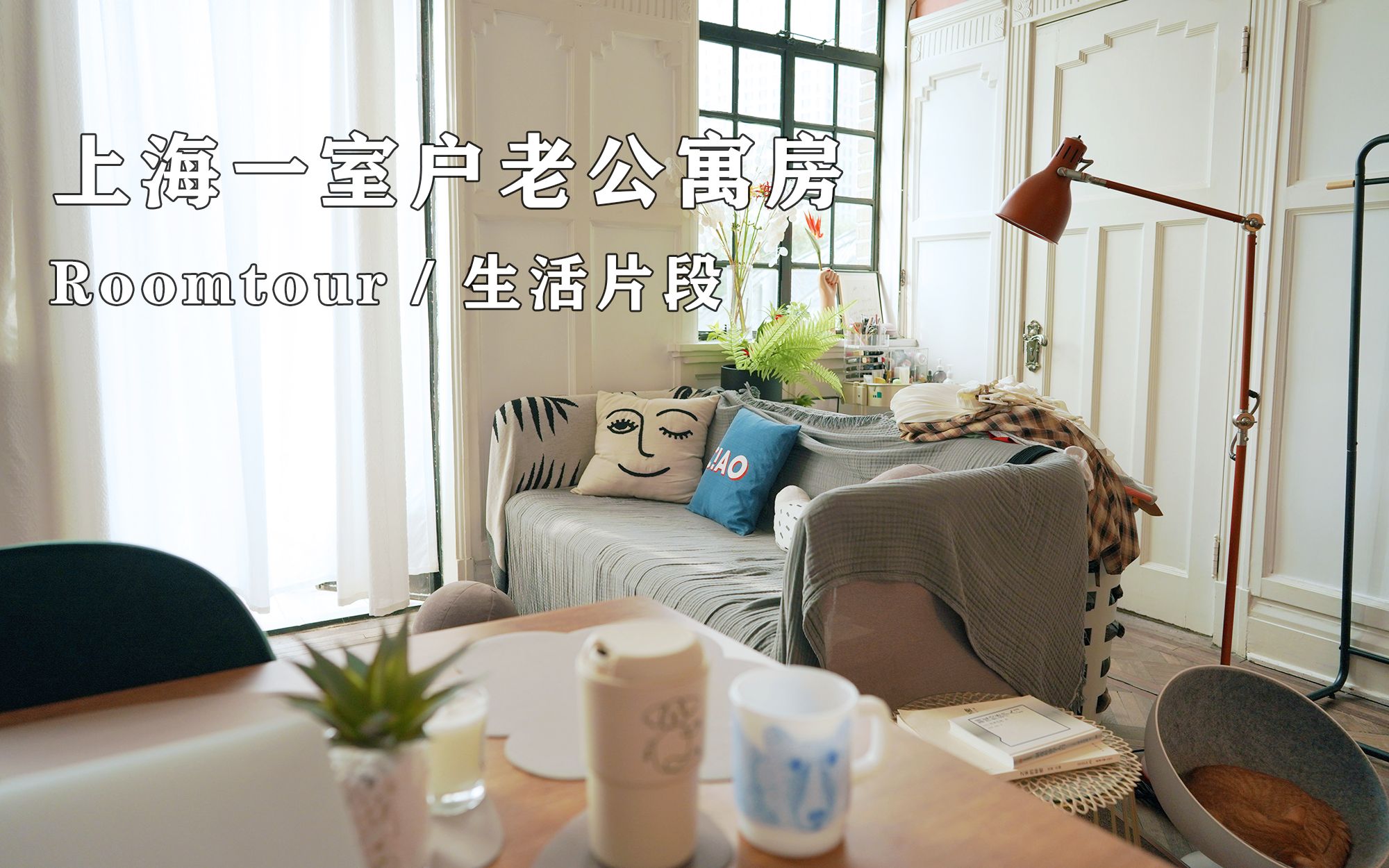 搬新家生活片段+上海一室户老公寓房roomtour & mini VLOG哔哩哔哩bilibili