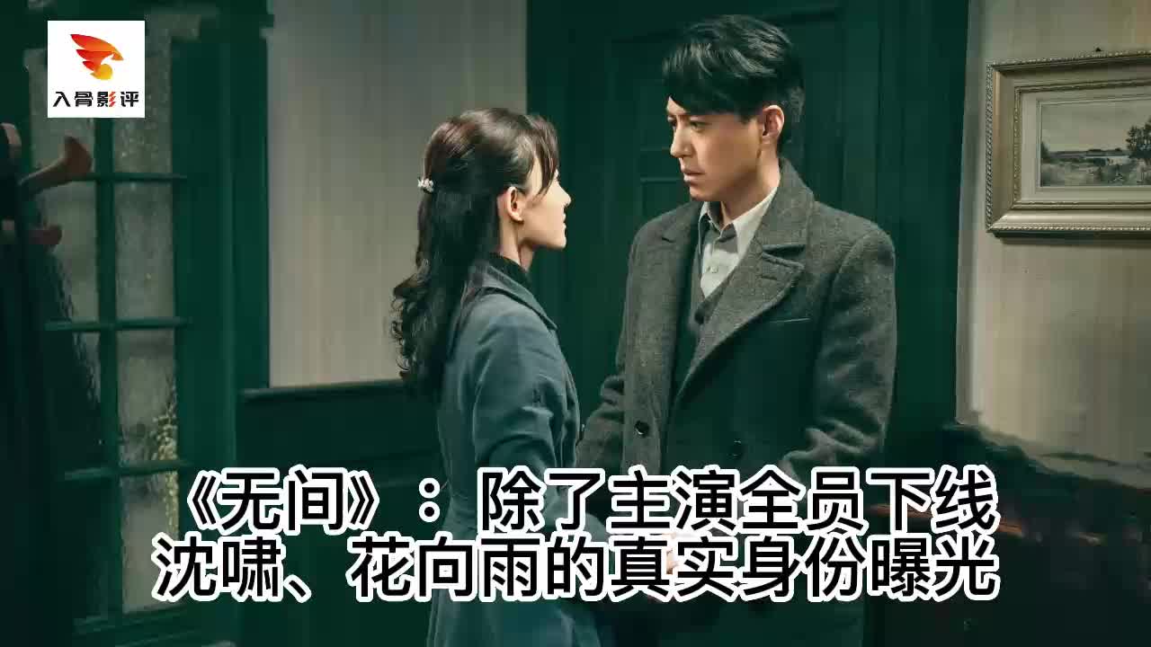 《无间》:除了主演全员下线,沈啸、花向雨的真实身份曝光哔哩哔哩bilibili