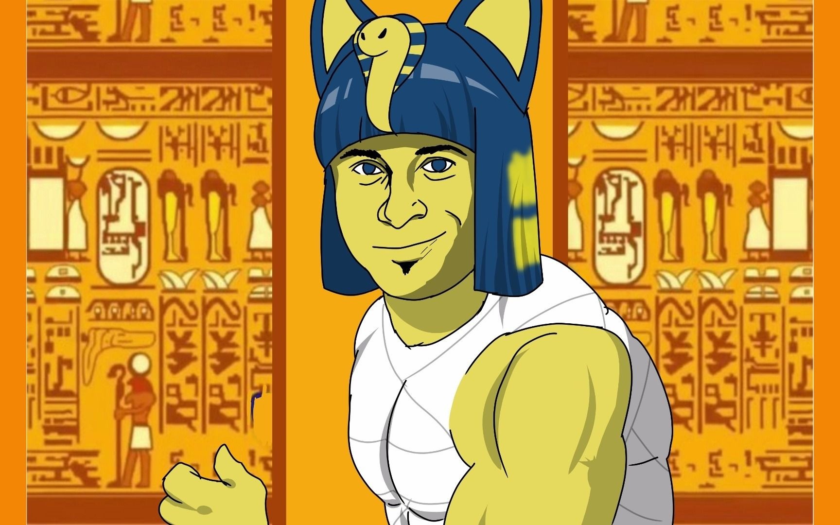埃及猫ankha头像图片