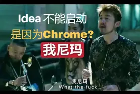 Download Video: idea 不能启动，是因为谷歌浏览器？这Bug, 谁能想到。