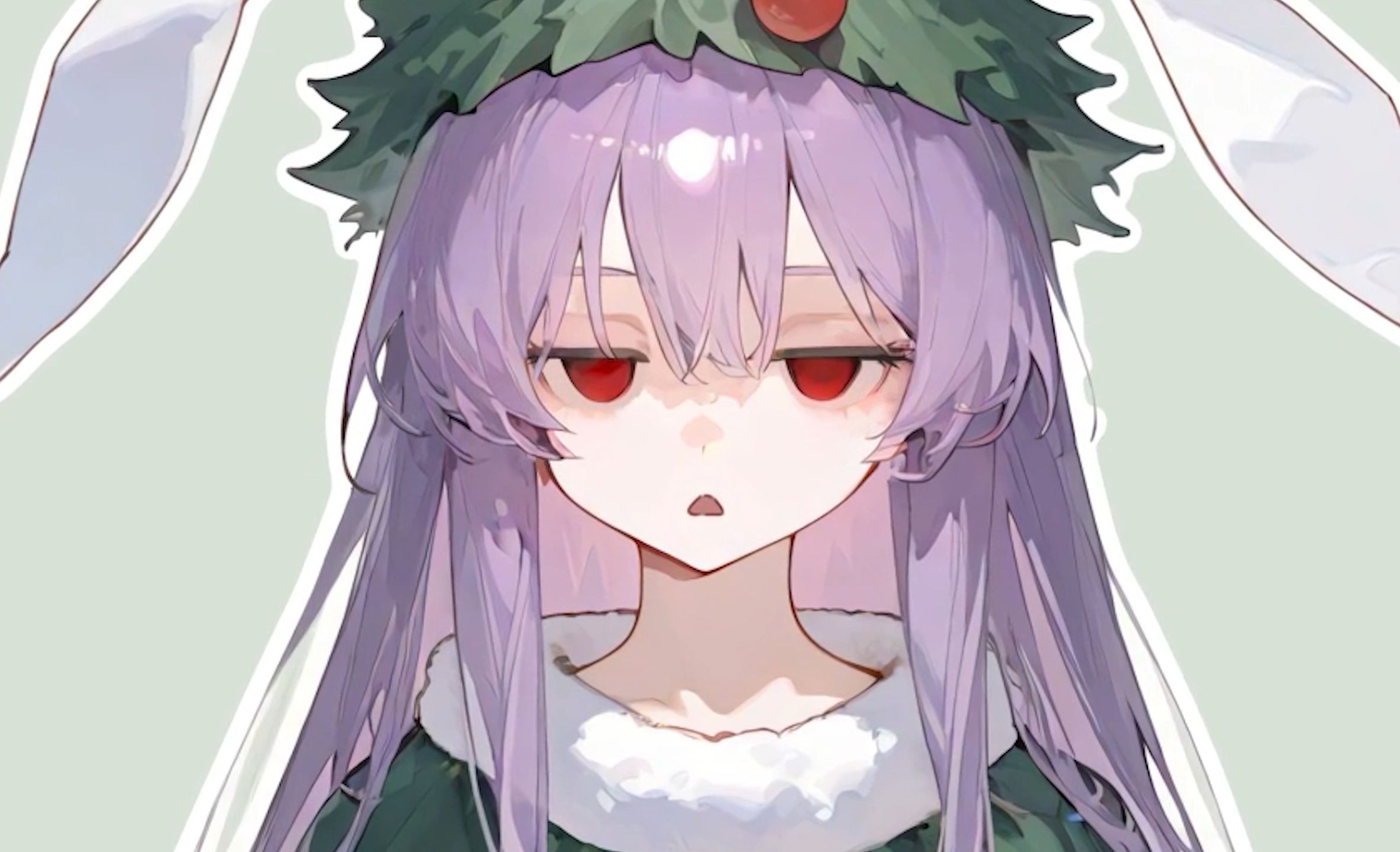 "铃仙头顶怎么尖尖的?