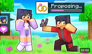 Download Video: Using The PROPOSAL MOD In Minecraft!