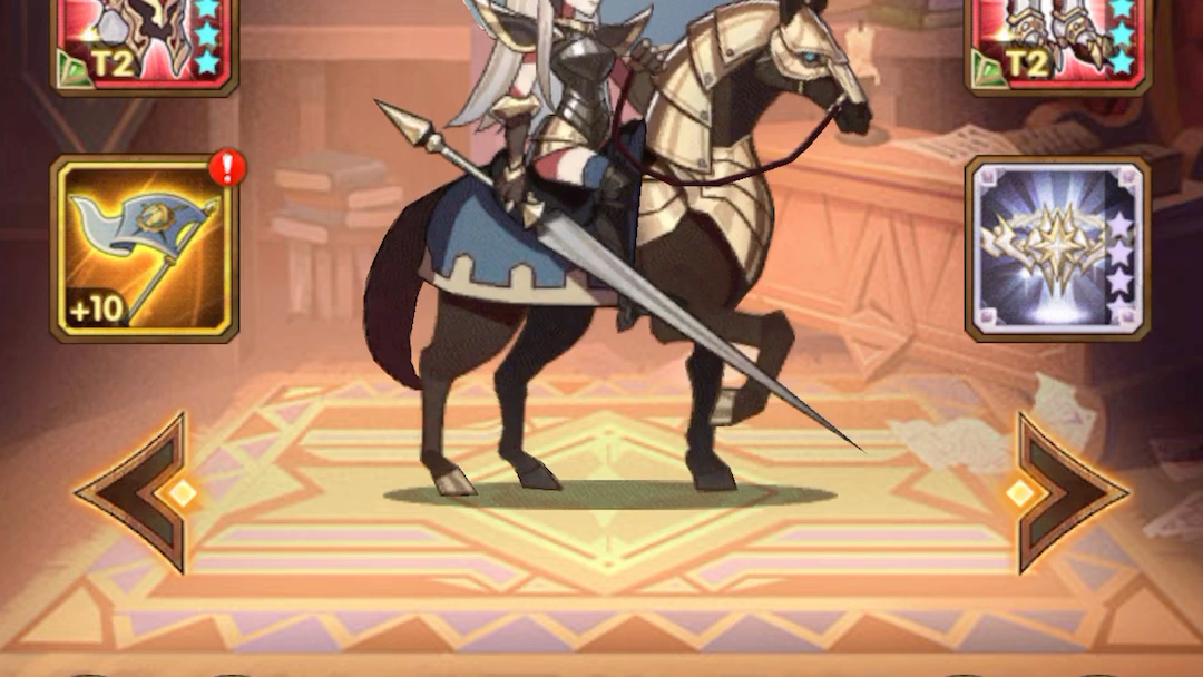 剑与远征 32-31 亚瑟 女骑 黑白弓 轻松过 328级 附带神器配置