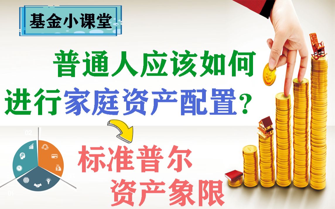 普通人如何进行家庭资产配置?今天来聊聊标准普尔资产象限!哔哩哔哩bilibili