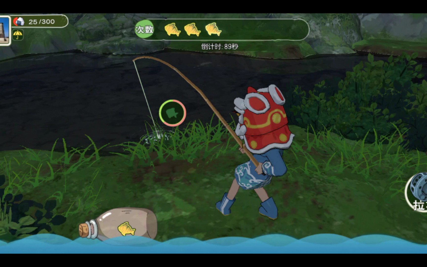 【小森生活】钓鱼的生活,高概率出鲢鱼