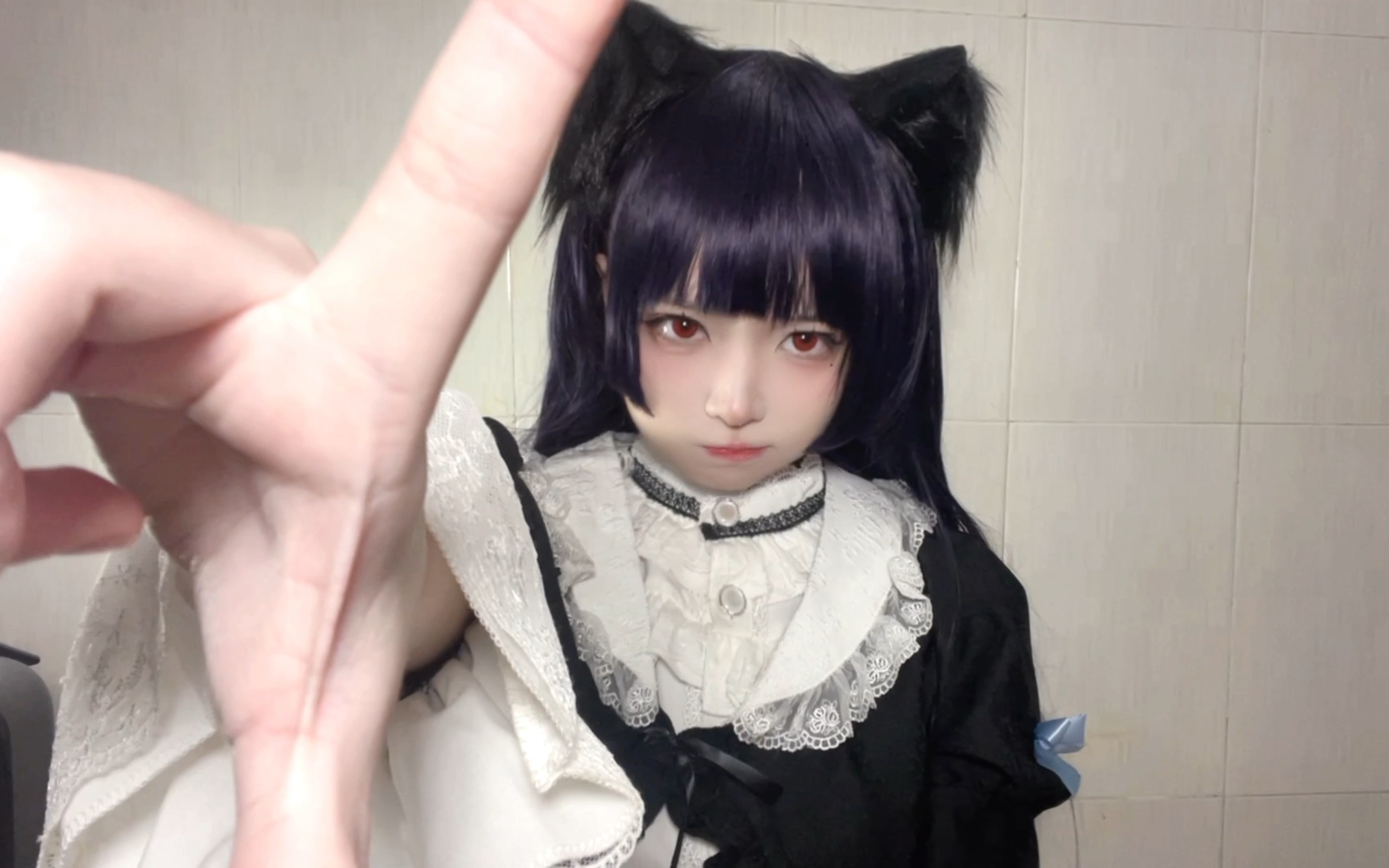 我的黑猫不可以这么可爱!【五更琉璃cos】