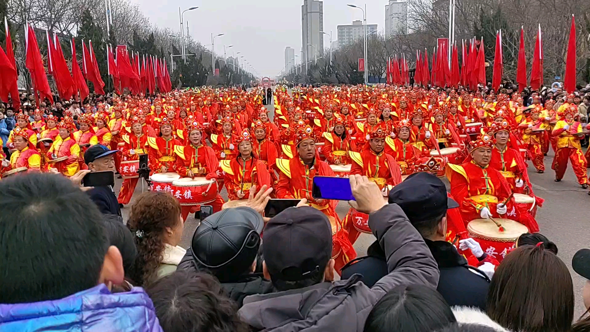 华夏根祖圣地 最美老家洪洞 洪洞县正月十五闹元宵 万安镇威风锣鼓表演哔哩哔哩bilibili