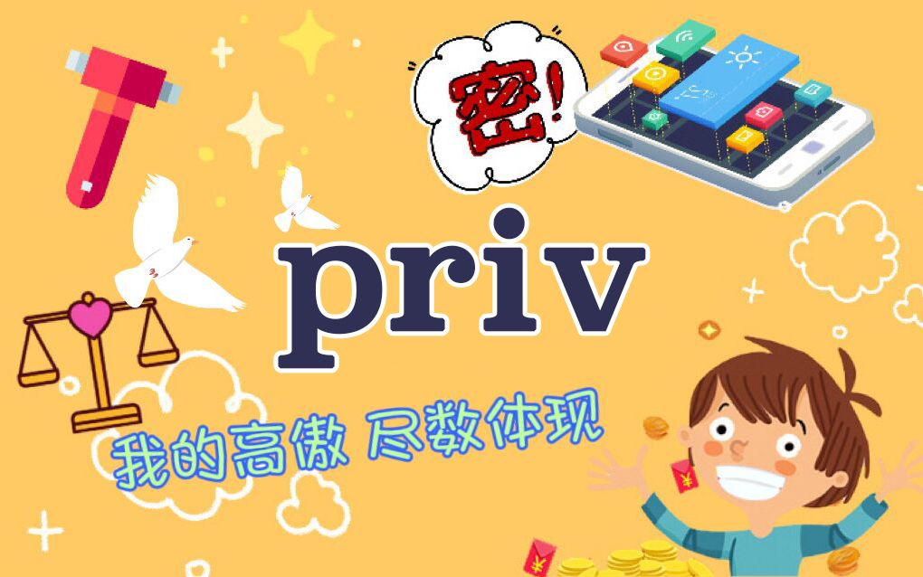 秒懂词根priv  我的高傲,尽数体现!哔哩哔哩bilibili