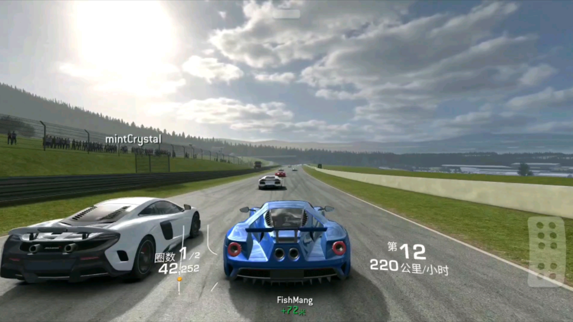 真实赛车3修改画质,感觉还行