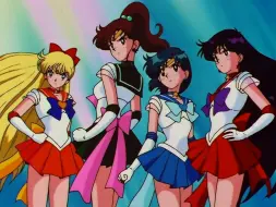 Download Video: 【超视台配国语】Sailor Moon Supers ep.16 4战士超级变身