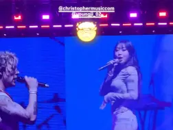 Download Video: 【李泳知】和男声合唱时担任低声部的女孩怎样 在Christopher演唱会惊喜演唱合作曲Trouble 华纳音乐korea ins story更新 240825