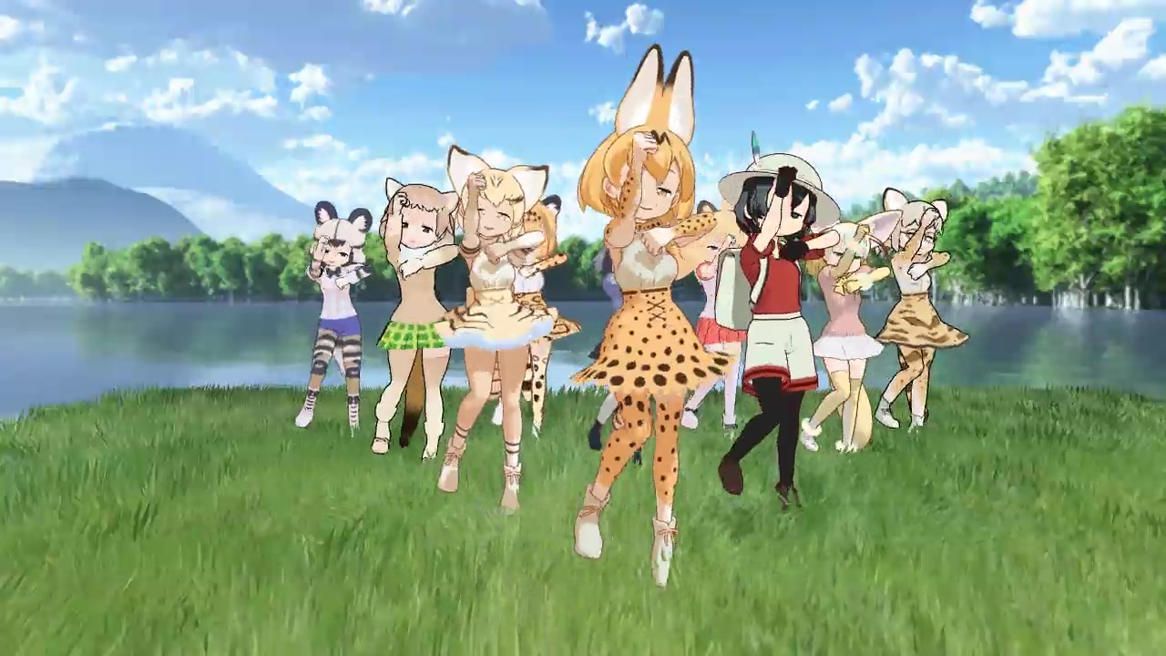 【mmd獸娘動物園】friends們的音階圓舞曲