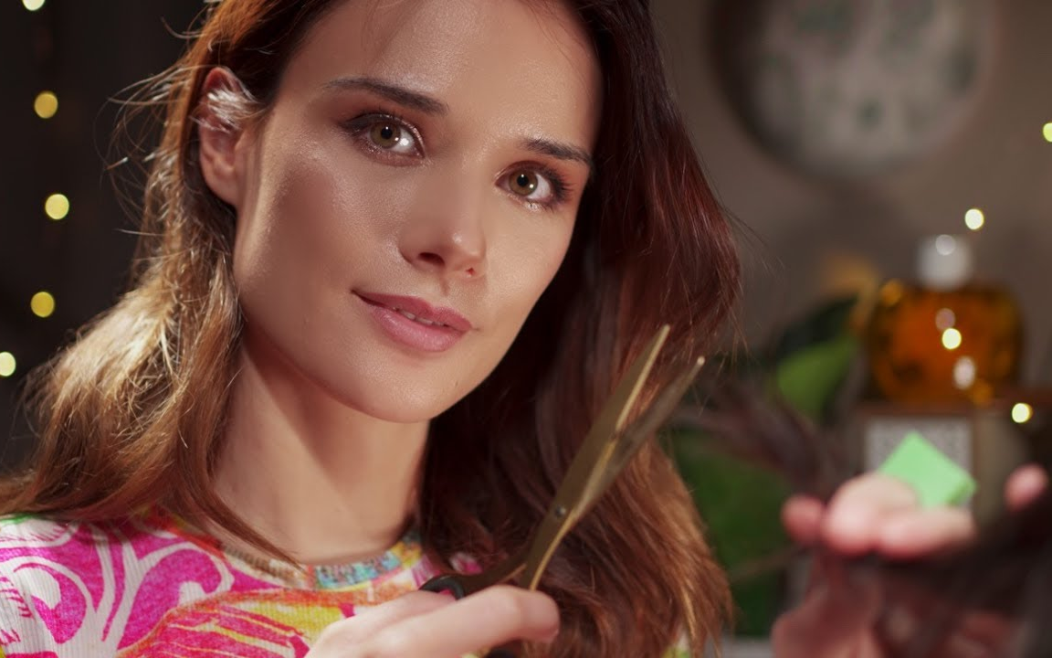 starling-逼真的理发,头皮检查,头皮按摩-realistic hair cut , scalp