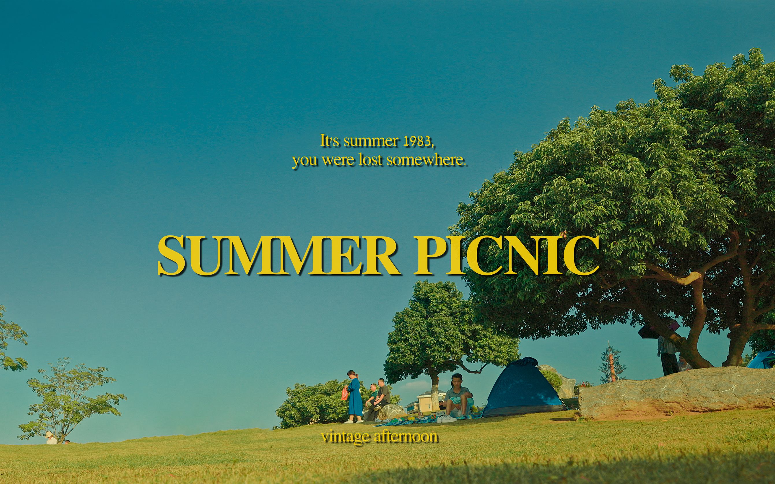 [图]Summer Picnic / 深圳红花山公园 复古电影感短片 Vintage Film (4K)