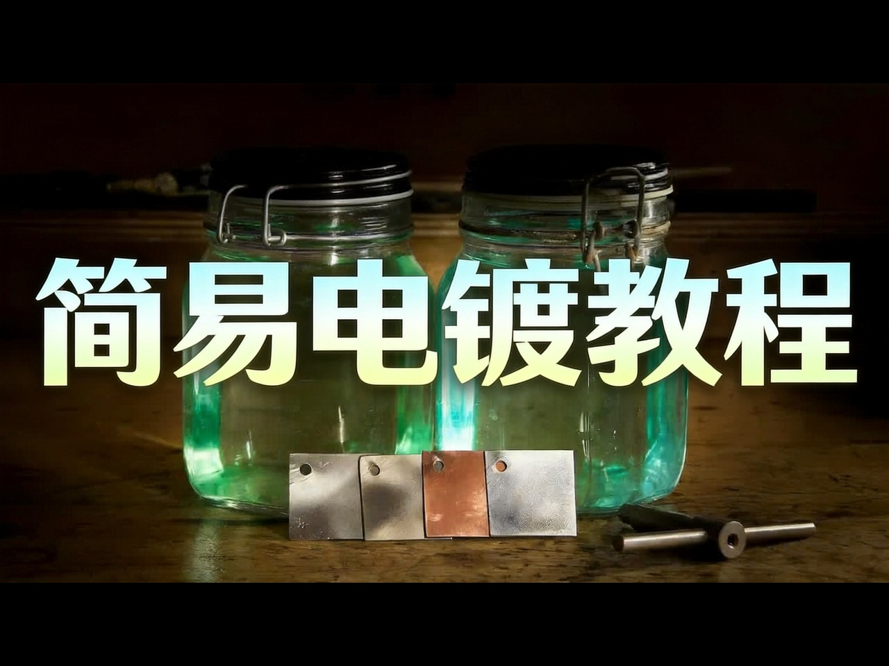【中配】简易自制电镀：镍铜锌电镀教程 - Geoffrey Croker