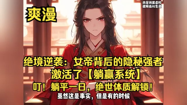 【绝境逆袭:女帝背后的隐秘强者】 1216章江昊穿越异界助女帝登基,却反被囚禁天牢.幸运的是,他激活了【躺赢系统】,无需奋斗,仅凭休息即可收获...