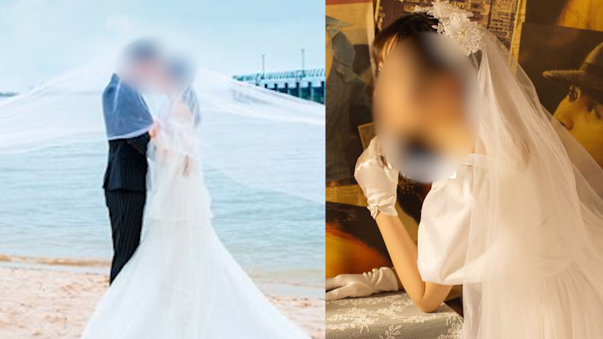 10年前的婚纱照背面写满咒骂字条!女子怒找影楼被回应:拿出证据哔哩哔哩bilibili