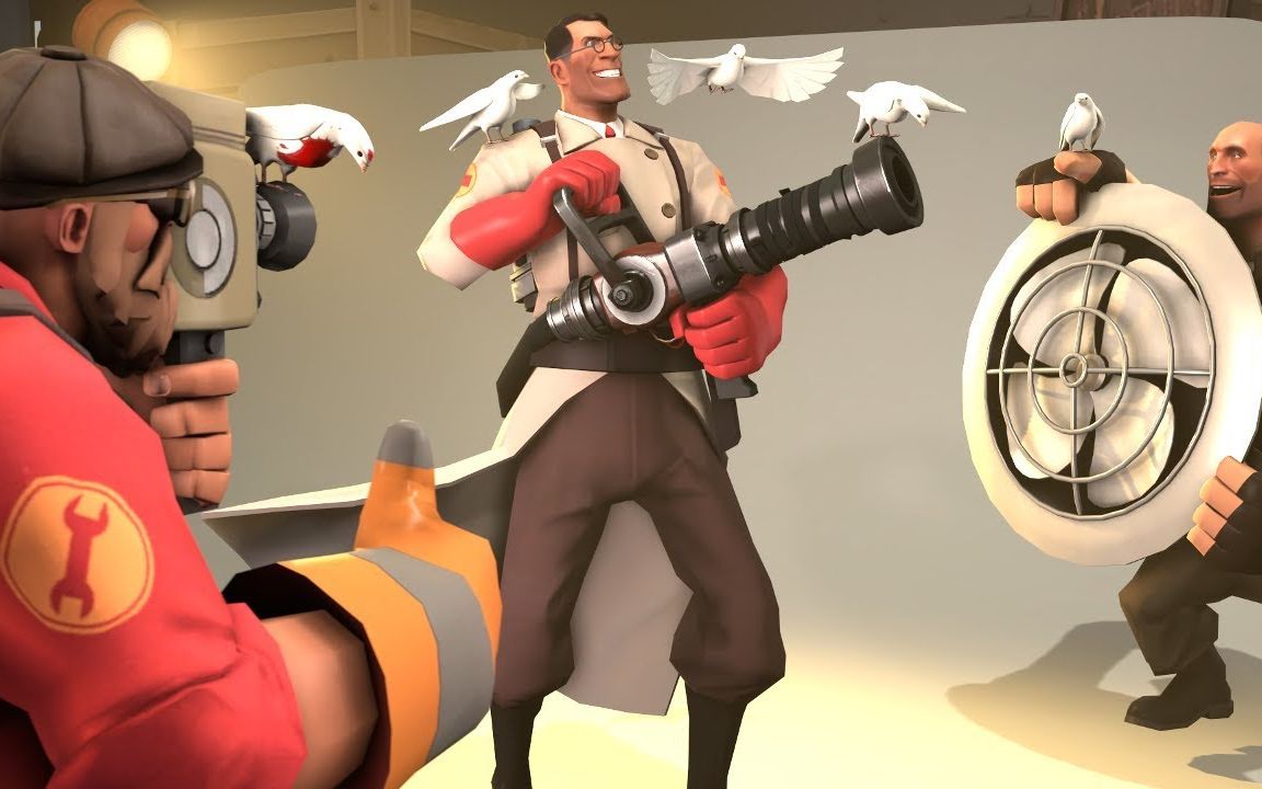 tf2: how to remake "meet the medic" [fun]_哔哩哔哩_bilibili