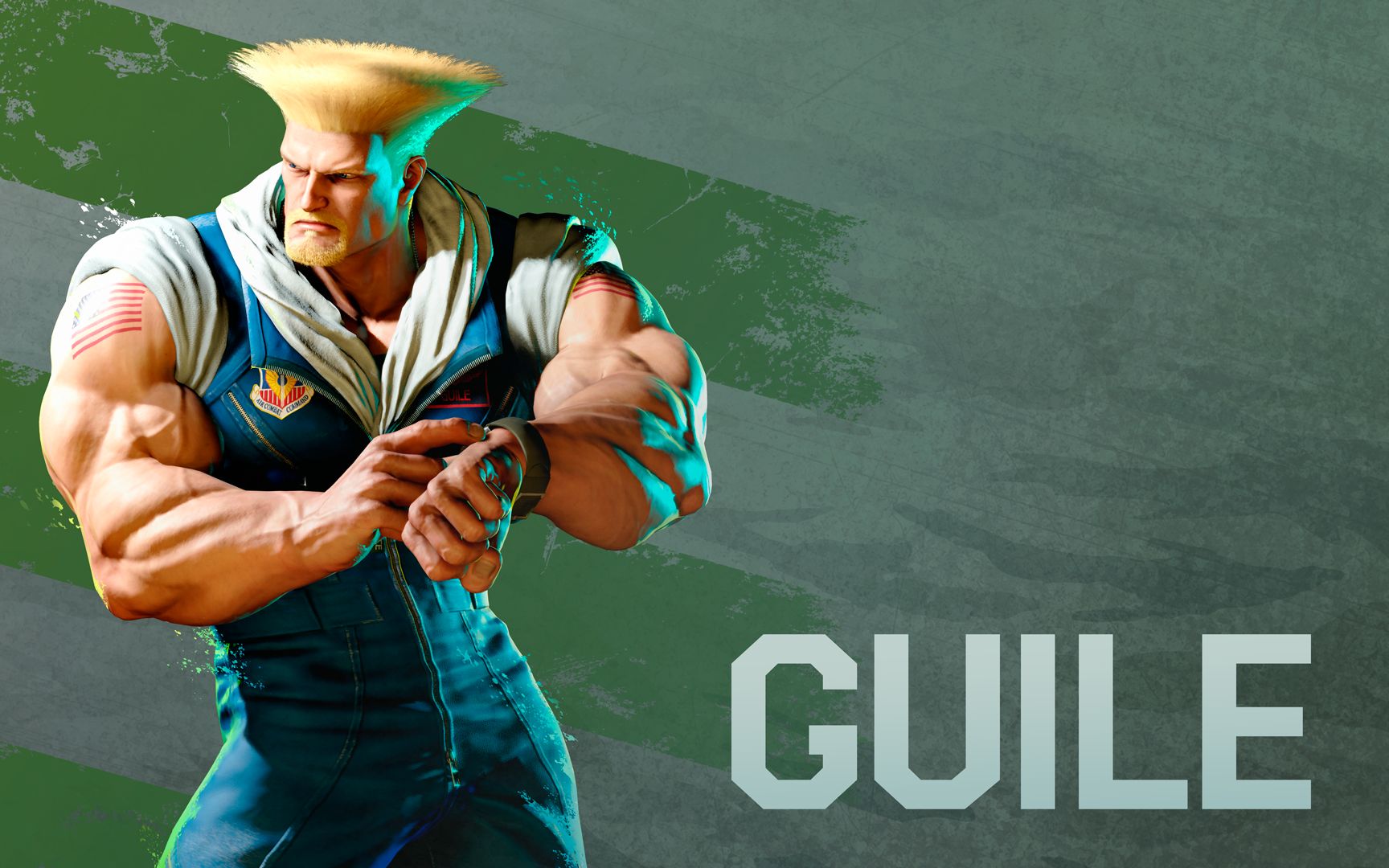《街霸6》角色宣传片"guile"