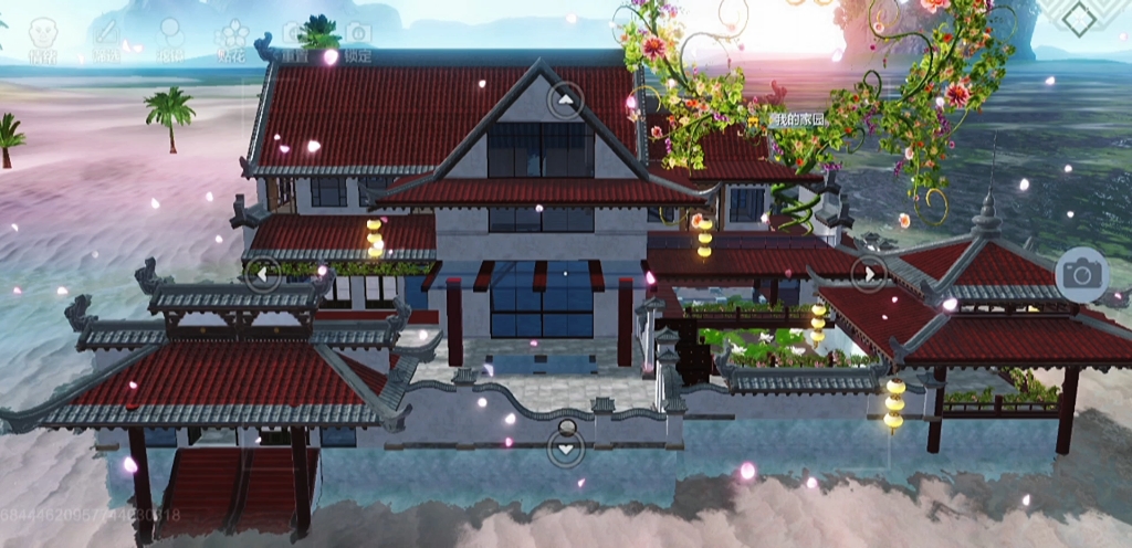 妄想山海中式庭院别墅图片
