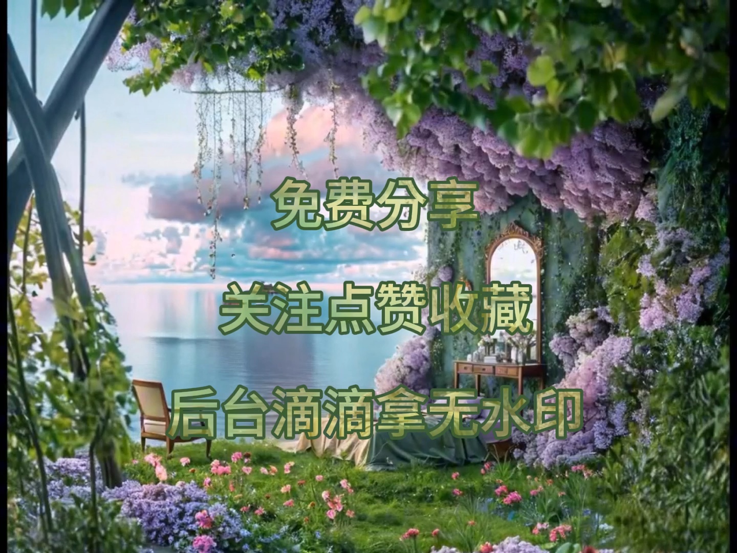 住海边的花房,这样的循环直播间背景喜欢吗?白嫖行不行?可!一键三连后台滴滴无水印.不可商用!哔哩哔哩bilibili