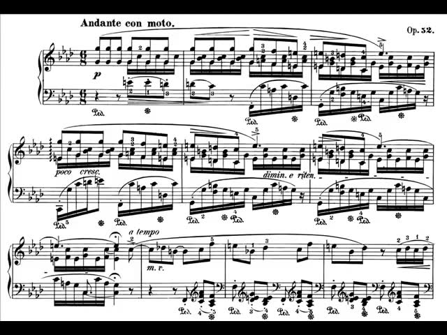 [图]【钢琴】肖邦－f小调第四叙事曲 Op.52 (Rubinstein)