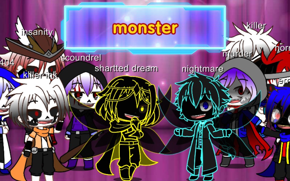 [多骨出没]gacha club动画-undertale au[monster]原歌手:skillet