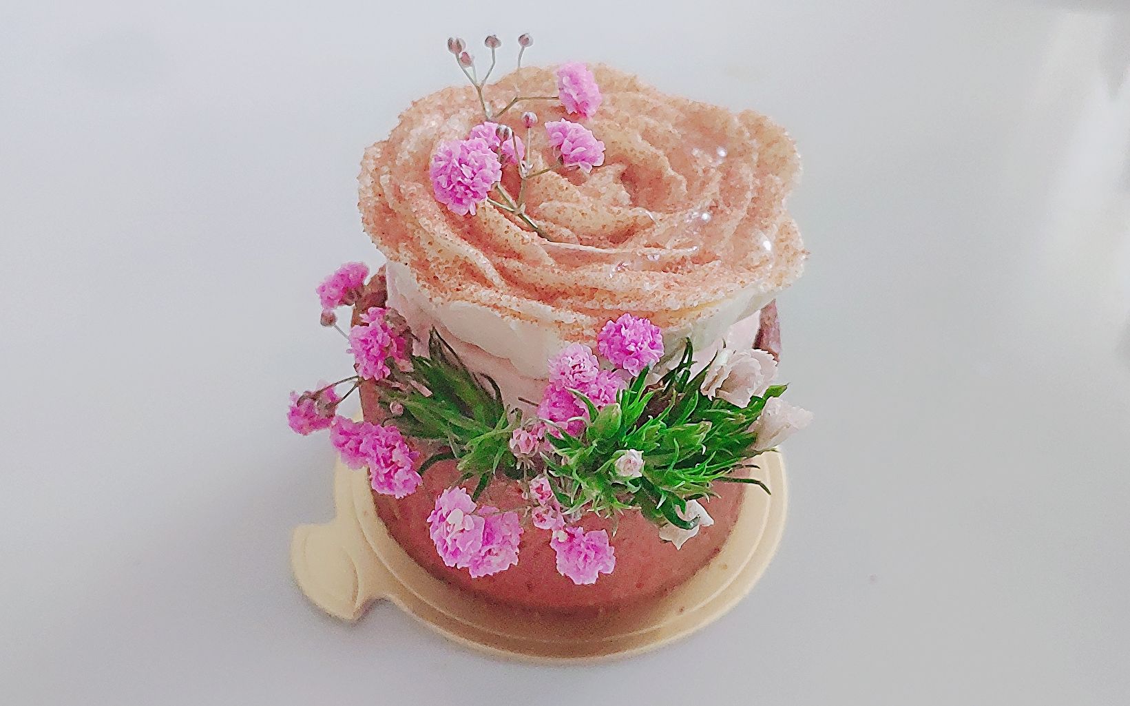 【甜品·玫瑰慕斯】澳洲爆火的情人节限定甜品,和最爱的人一起享用吧