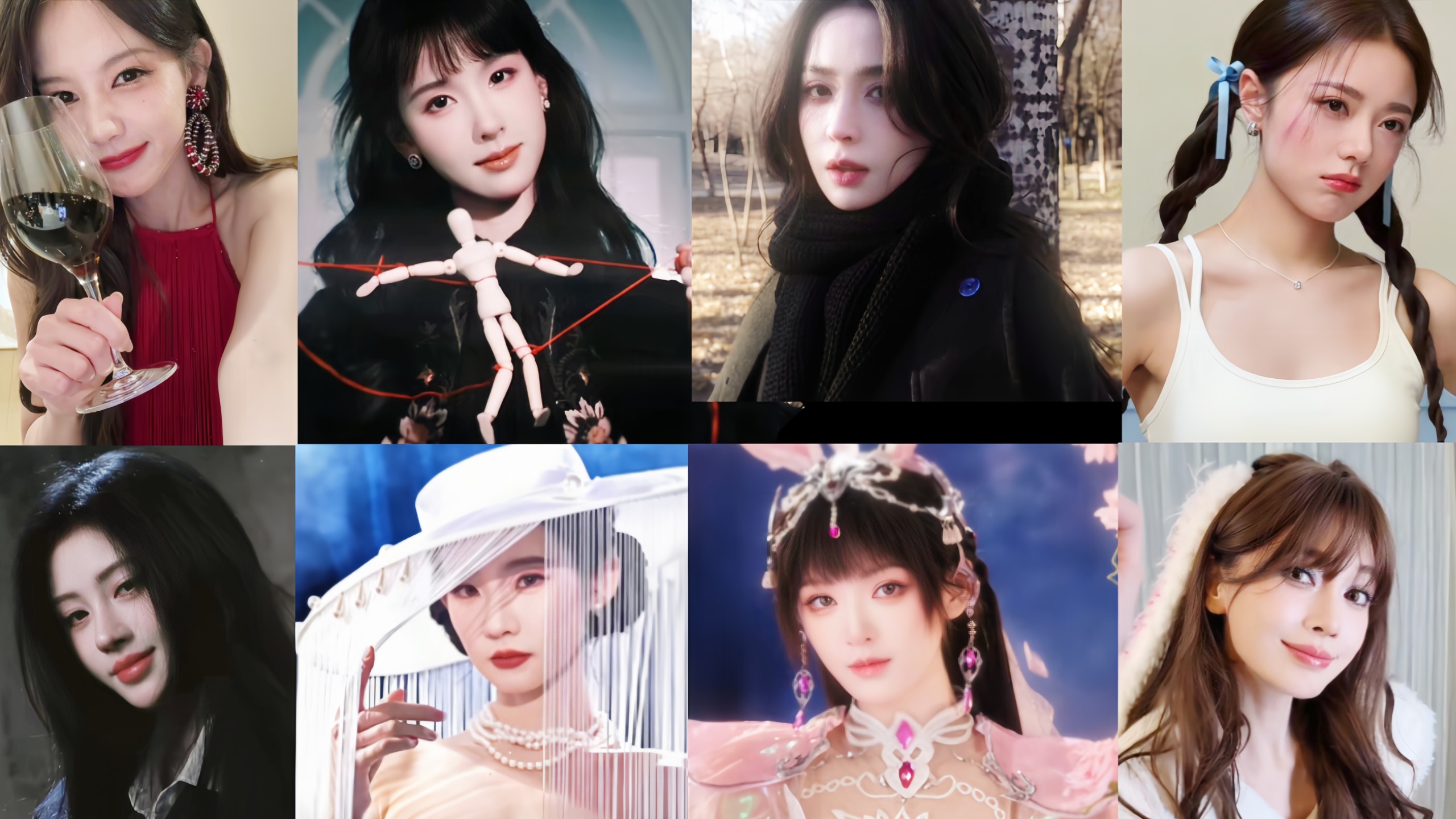 盘点女明星26年2月份dy营业点赞最高的单人视频