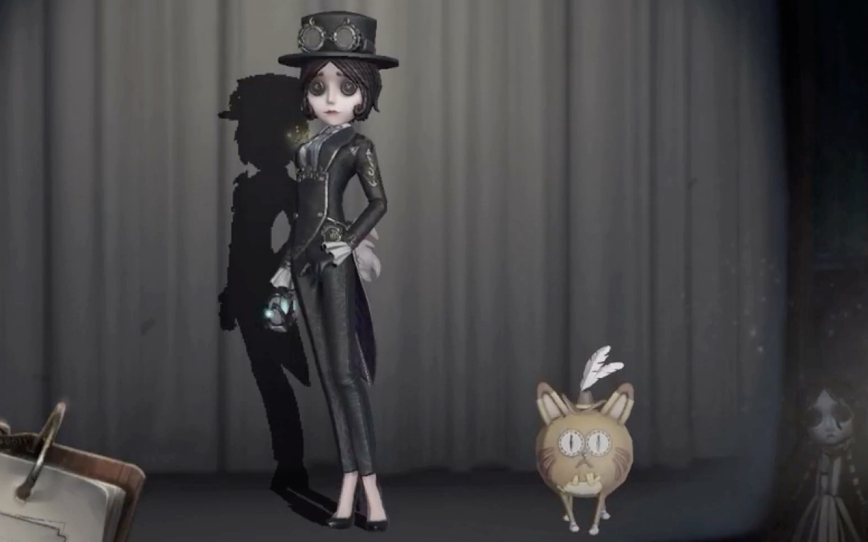 第五人格深渊三机械师紫皮人偶师皮肤展示