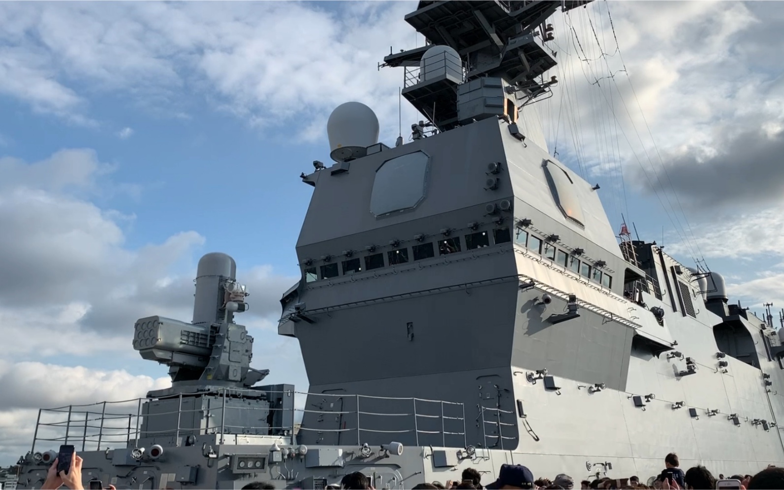 ddh-18391いずも号91出云号直升机护卫舰(准航母)横滨海自公开日