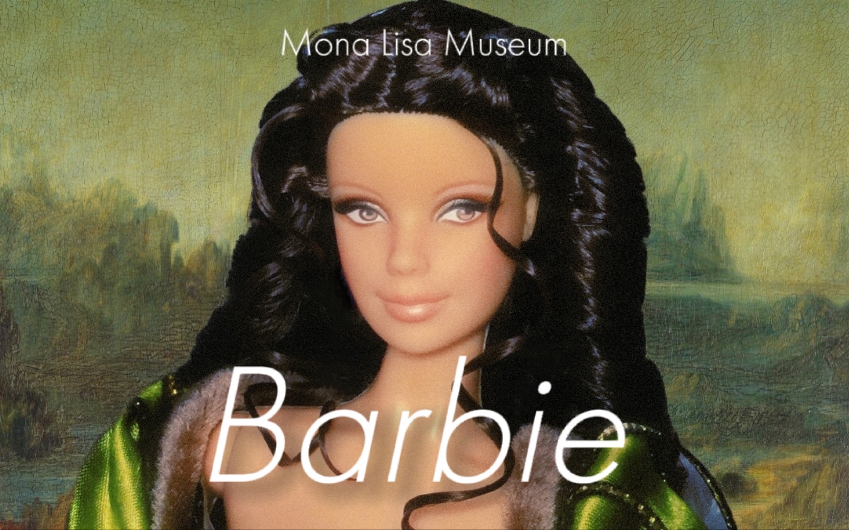 [图]【芭比向-妆发造型】✧“超舒适～古典世界名画系列芭比 Barbie Mona Lisa Museum ”蒙娜丽莎二手发型整改翻新开箱展示✧