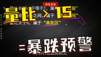 史上最绝“量比”选股法技巧：涨停板，天天见，涨不停！值得收藏