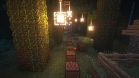 打上花火minecraft红石音乐 哔哩哔哩 Bilibili