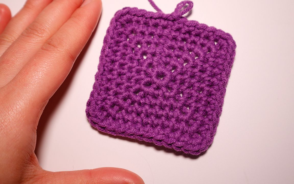 钩针入门正方形图案