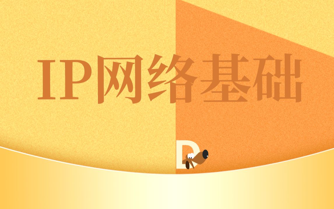 IP网络基础哔哩哔哩bilibili