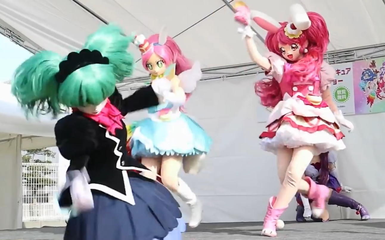 光之美少女 皮套秀 突发事件合集【6p】_哔哩哔哩_bilibili