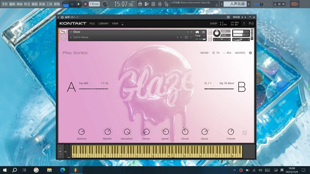 限时免费音源/人声乐器/Native Instruments Glaze 2哔哩哔哩bilibili