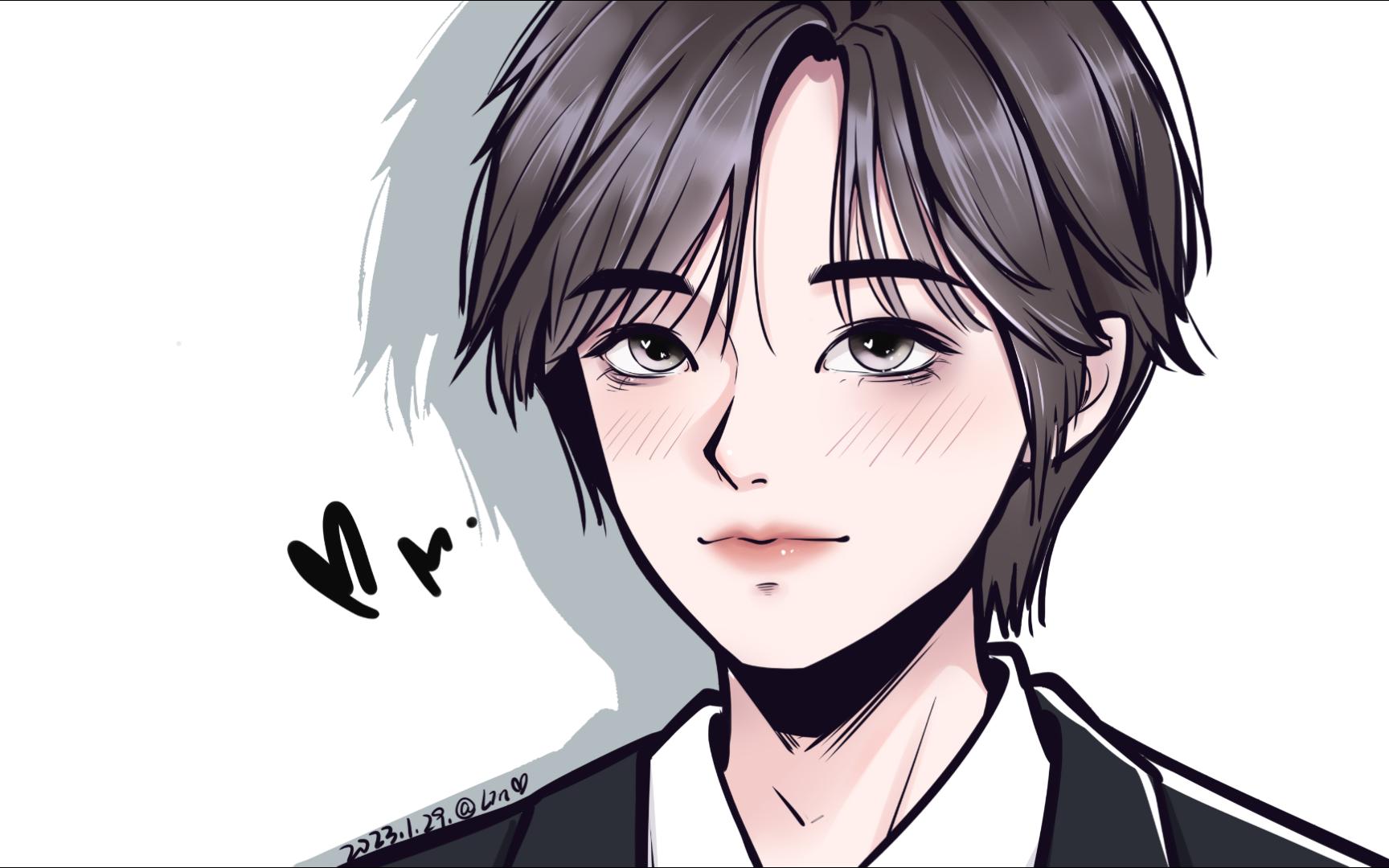 【宋亚轩】板绘全过程!他!真!的!好!可!爱!