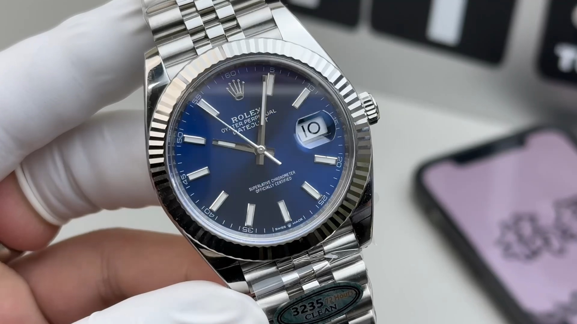 劳力士日志型41男士腕表