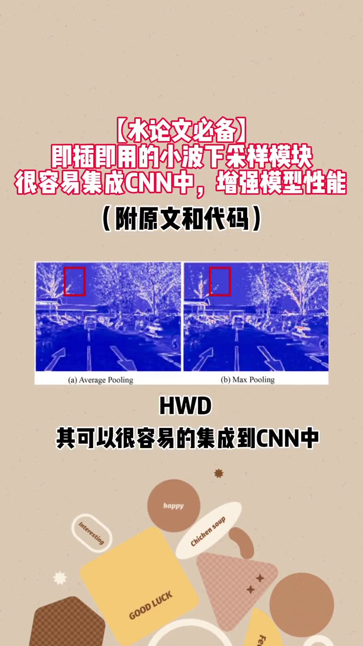 水论文必备!即插即用的小波下采样,能很容易地集成到卷积神经网络中,增强模型性能,附原文和源码哔哩哔哩bilibili