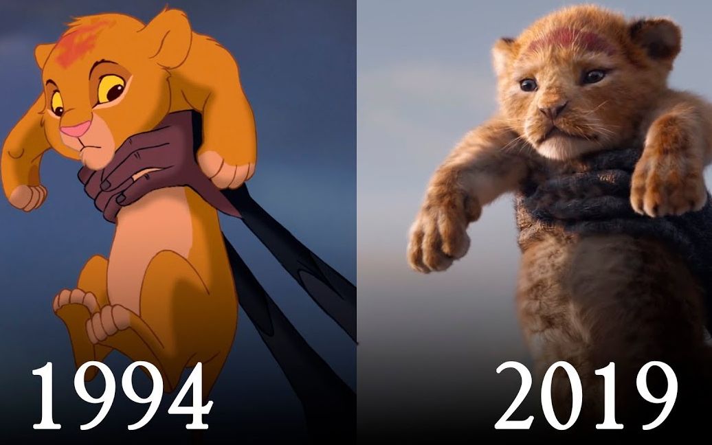 《狮子王》官方预告逐镜对比!